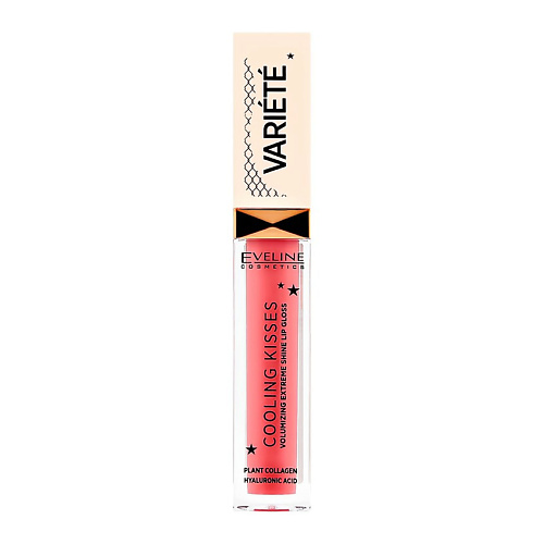 

EVELINE Блеск для губ Variete Cooling Kisses Lip Gloss, Блеск для губ Variete Cooling Kisses Lip Gloss
