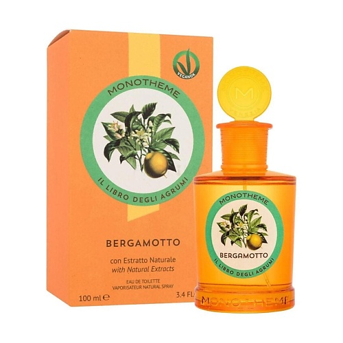 

MONOTHEME Туалетная вода Book of Citruses Bergamotto 100, Туалетная вода Book of Citruses Bergamotto