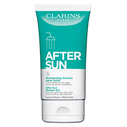 

CLARINS Шампунь-гель для душа после загара Shampooing Douche Après Soleil, Шампунь-гель для душа после загара Shampooing Douche Après Soleil
