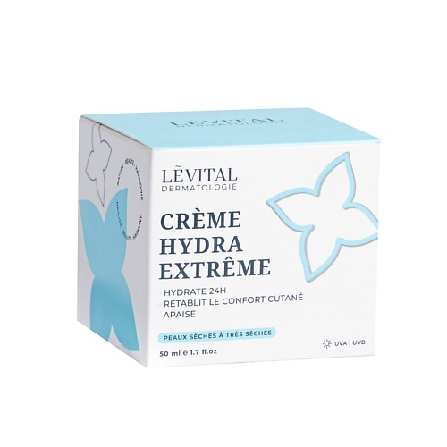 

LEVITAL Суперувлажняющий крем для лица с лифтинг-эффектом для сухой кожи Crème Hydra Extrême 50.0, Суперувлажняющий крем для лица с лифтинг-эффектом для сухой кожи Crème Hydra Extrême
