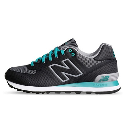 

NEW BALANCE Кроссовки NB 574 Shock Absorbers With Slip Resistant Features Black Blue, Кроссовки NB 574 Shock Absorbers With Slip Resistant Features Black Blue