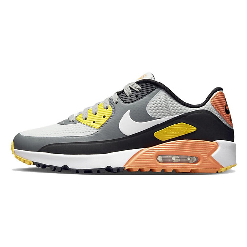 

NIKE Кроссовки Air Max 90 Golf Smoke Grey Black Orange, Кроссовки Air Max 90 Golf Smoke Grey Black Orange