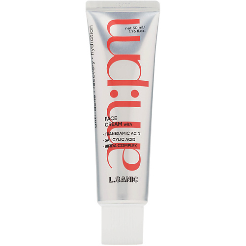 

LSANIC Балансирующий крем с транексамовой кислотой и бифидо-комплексом Am:Pm Face Cream, Балансирующий крем с транексамовой кислотой и бифидо-комплексом Am:Pm Face Cream