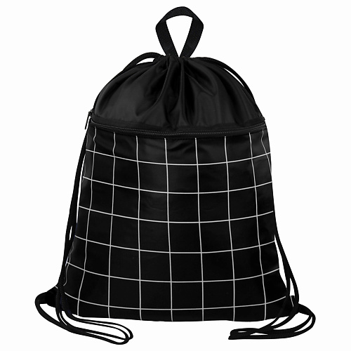

BRAUBERG Мешок для обуви БОЛЬШОЙ, с ручкой, карман на молнии Checkered, Мешок для обуви БОЛЬШОЙ, с ручкой, карман на молнии Checkered