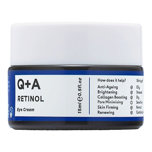 

Q+A Крем для области вокруг глаз Retinol Eye Cream, Крем для области вокруг глаз Retinol Eye Cream