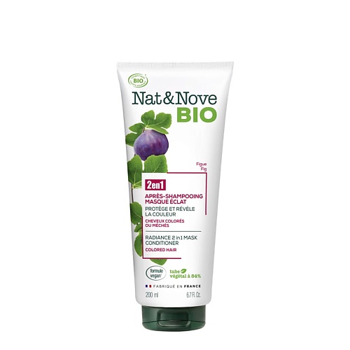 KERANOVE Маска-кондиционер 2 в 1 для окрашенных волос Инжир Nat  & Nove Bio Mask Conditioner