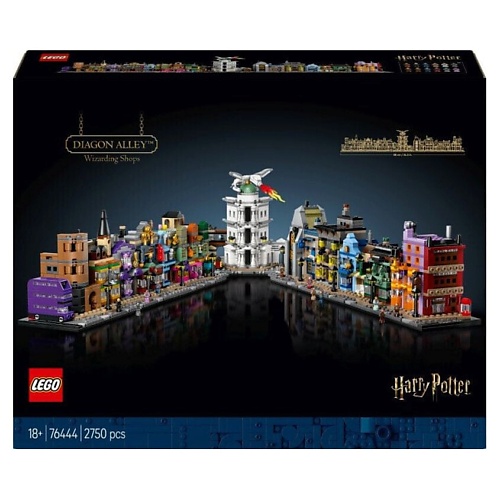 

LEGO Конструктор Harry Potter Косой переулок: Волшебные магазины, Конструктор Harry Potter Косой переулок: Волшебные магазины
