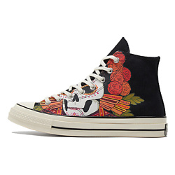 Кроссовки Chuck 70 High Dia De Los Muertos Black
