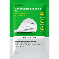 Патчи от прыщей с микроиглами и кислотами TRIPLE ACID SPOT CARE MICRODART PATCH
