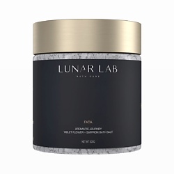 Морская соль для ванны ароматизированная, расслабляющая, фиалка и шафран