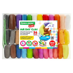 Пластилин супер лёгкий воздушный застывающий KIDS