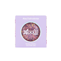 Chan Глиттер-гель для лица Waku Waku #softdivalution