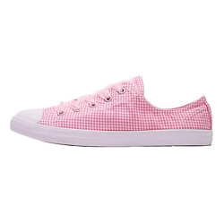 Кроссовки Chuck Taylor All Star Dainty Low Pink Plaid Womens