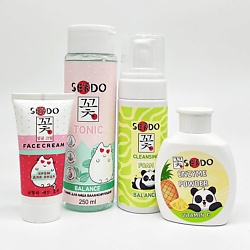 Бьюти-бокс уходовой косметики для лица тонизирующий