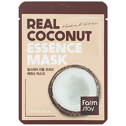 Маска для лица тканевая с экстрактом кокоса Real Coconut Essence Mask