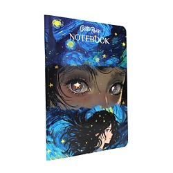 Блокнот в линию Звёздный Notebook "Взгляд", А5, мягкая обложка