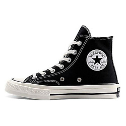 Кроссовки Chuck 70 Hi High Top Canvas Shoes Unisex Black