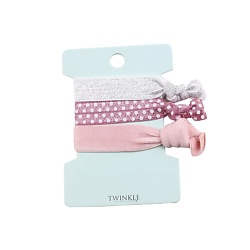 Набор резинок для волос Pink