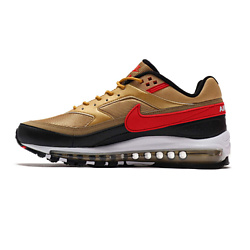 Кроссовки Air Max 97 Bw Metallic Gold University Red Black