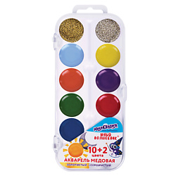 Краски акварельные Юный волшебник, медовые