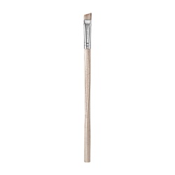 Vegan bamboo brush Скошенная кисть для бровей E818b