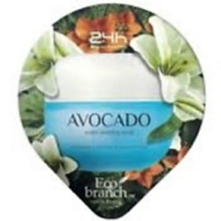 Увлажняющая ночная маска для лица с авокадо