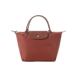 Сумка Le Pliage Green Recycled Canvas Handbag Dumpling Bag Women's Chestnut