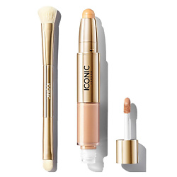 Набор: Консилер Radiant + Кисть для консилера Concealer Duo Brush