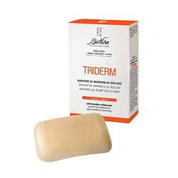 Твердое кусковое мыло для чувствительной кожи Triderm