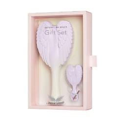 Подарочный набор для волос Gift Set: расческа массажная детанглер + брелок расческа