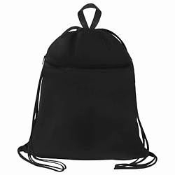 Мешок для обуви  БОЛЬШОЙ, с ручкой, карман на молнии Total Black