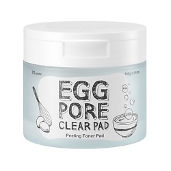 Диски для лица очищающие Egg Pore