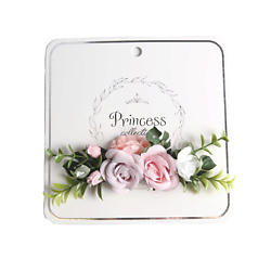 PRINCESS COLLECTION Заколка для волос Flowers Pink