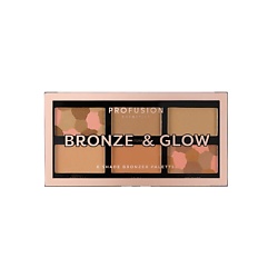 Палетка для макияжа лица Bronze & Glow