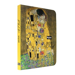 Блокнот Pocket ArtBook "Поцелуй", А6, мягкая обложка, без разметки