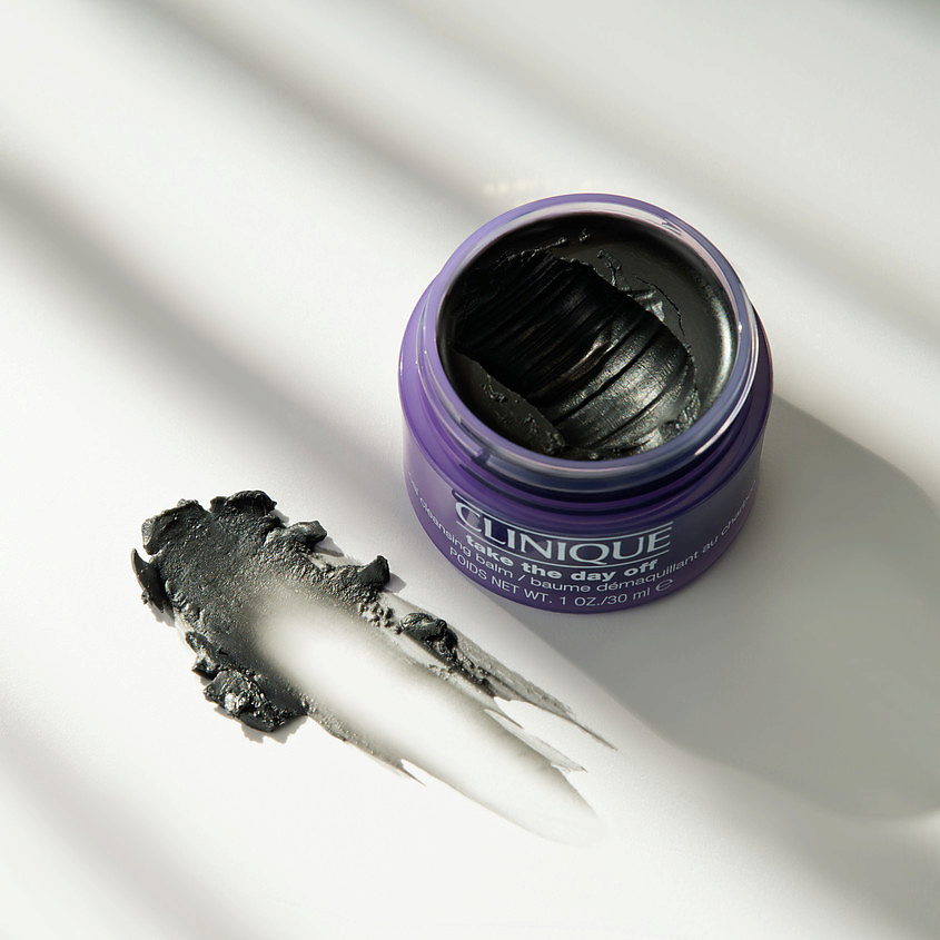 CLINIQUE Бальзам для снятия макияжа с активированным углем Take The Day Off Charcoal Cleansing Balm – фото 3