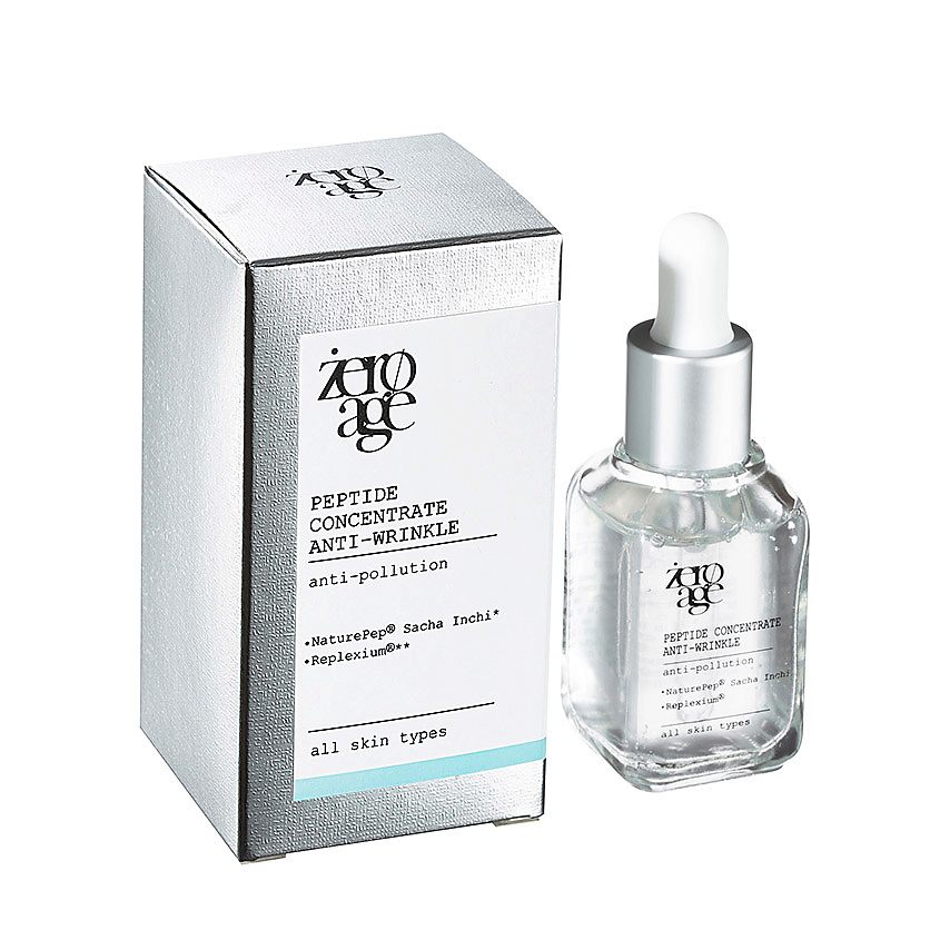 ZERO AGE Пептидный комплекс против морщин Peptide Concentrate Anti-Wrinkle – фото 4