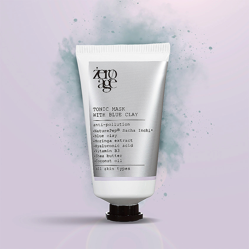 ZERO AGE Тонизирующая маска с голубой глиной Tonic Mask With Blue Clay – фото 2