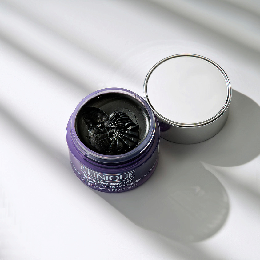 CLINIQUE Бальзам для снятия макияжа с активированным углем Take The Day Off Charcoal Cleansing Balm – фото 2