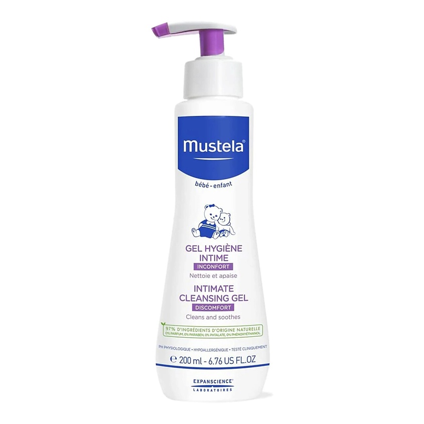 Изображение товара MUSTELA Детский гель для интимной гигиены Intimate Cleansing Gel, 200 мл
