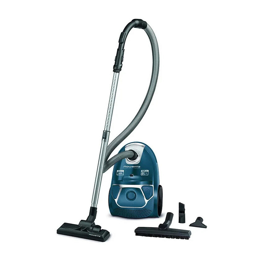 Изображение товара ROWENTA Compact Power пылесос барабанный 900 Вт 3 л черный с синим