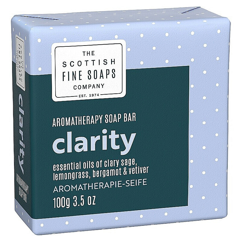 Изображение товара SCOTTISH FINE SOAPS Кусковое мыло Aromatherapy Soap Bar Clarity, 100 г