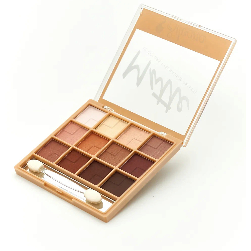 Изображение товара Палетка теней для век SILVANA MATTE EYESHADOW D3018-02 12 оттенков