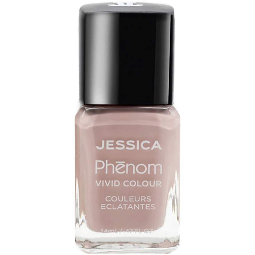Изображение товара JESSICA Лак для ногтей PHENOM, PHENOM-093 Heaven Sent Бежевый нюдовый плотный кремовый без шиммера оттенок