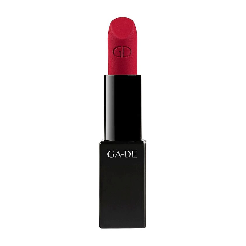 Изображение товара Губная помада GA-DE Velveteen Pure Matte № 758 Iconic Red стойкая матовая для губ