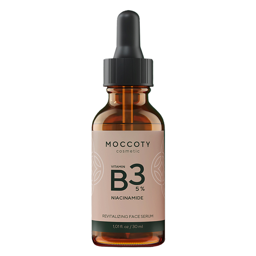Изображение товара MOCCOTY Сыворотка для лица от прыщей для жирной кожи с ниацинамидом 5%, 30 мл