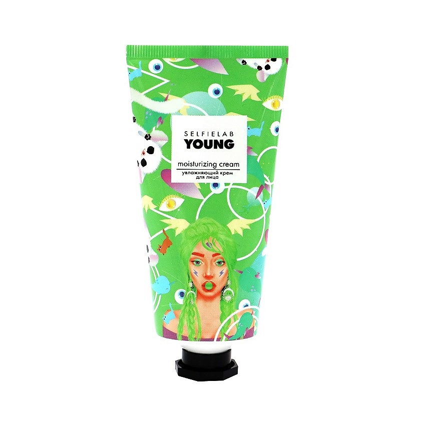 Изображение товара SELFIELAB YOUNG Крем увлажняющий для лица с маслом овса,медом,экстрактами киви, 50мл