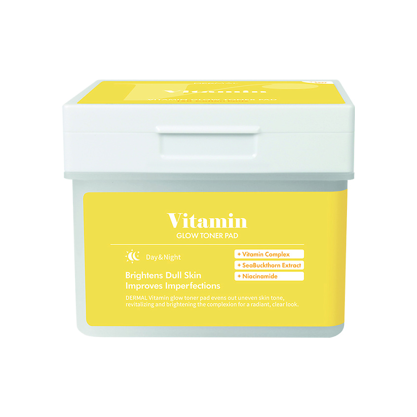 Изображение товара DERMAL Пэды для сияния кожи, 200 мл