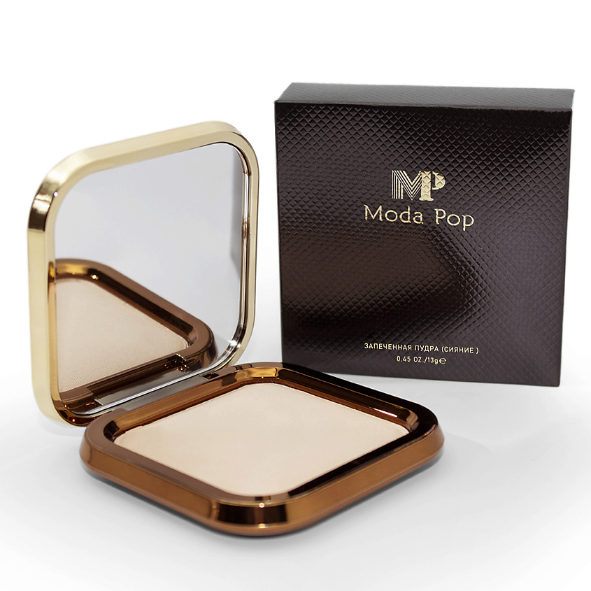 Изображение товара MODAPOP Пудра для лица бежевый 10 компактная通过