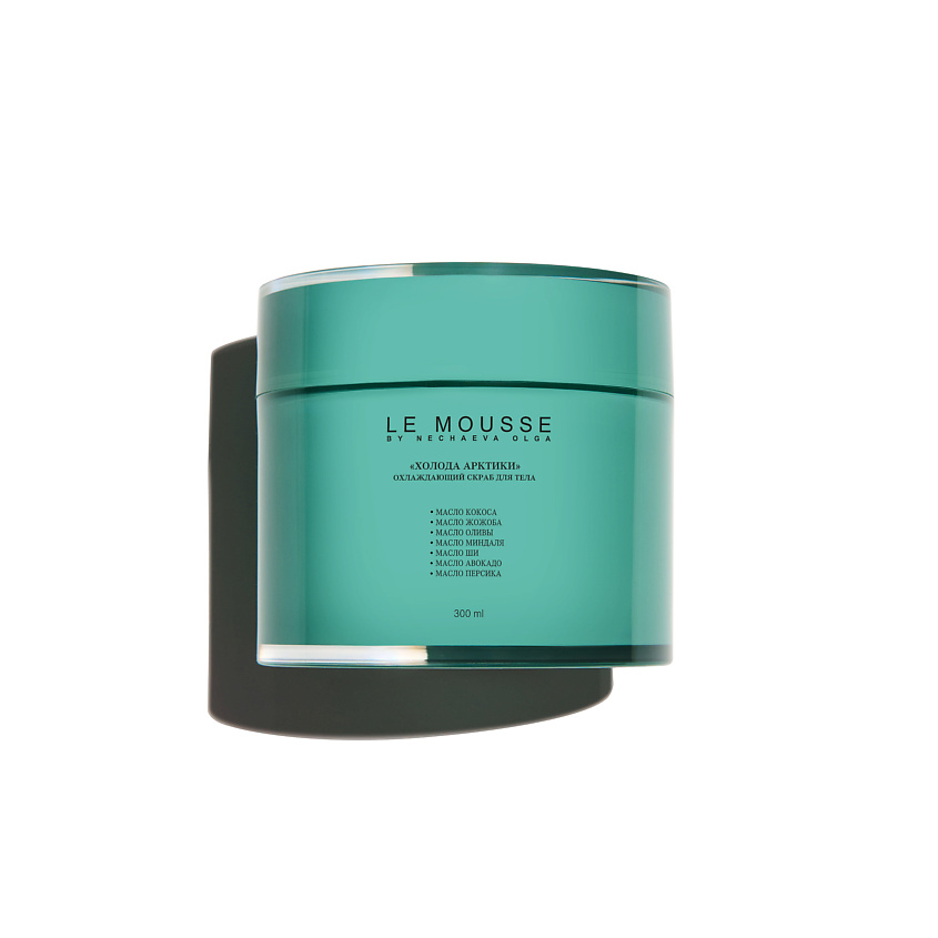 Изображение товара Охлаждающий скраб для тела Холод Арктики LE MOUSSE 300 мл натуральный массажный пилинг для коррекци